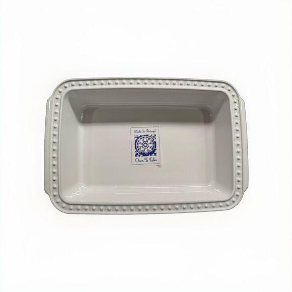 Brand New Oven To Table Stoneware White Baking Dish Lasagna Casserole Delmar 11” - Picture 1 of 9